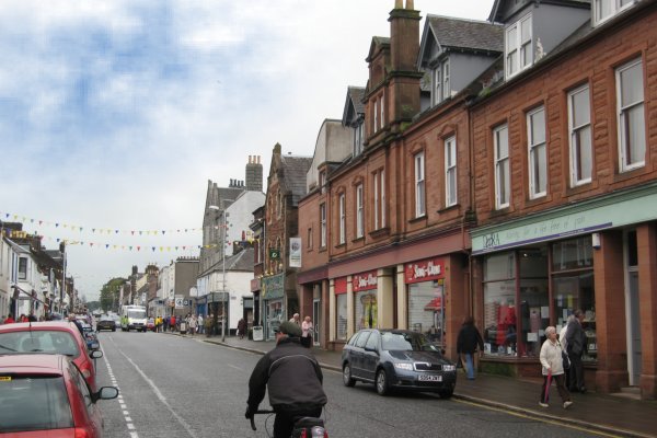 Castle Douglas High Street @ High.St - High Street shops and High St